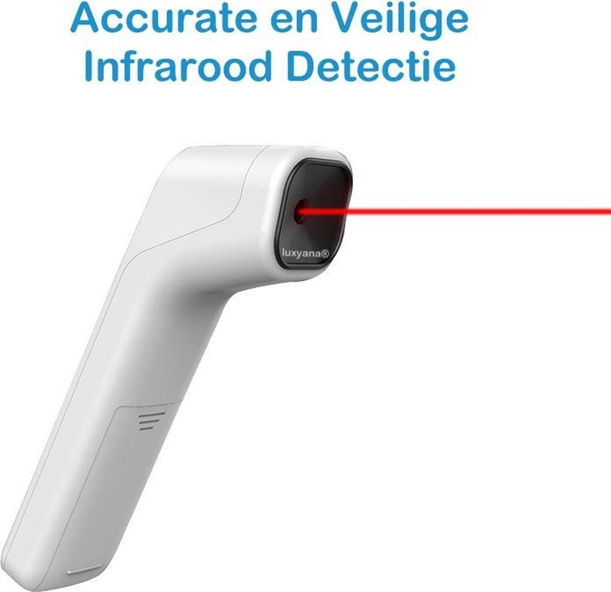 Luxyana® Thermometer Pro Series – Snel, Hygiënisch en Contactloos Temperatuur Meten