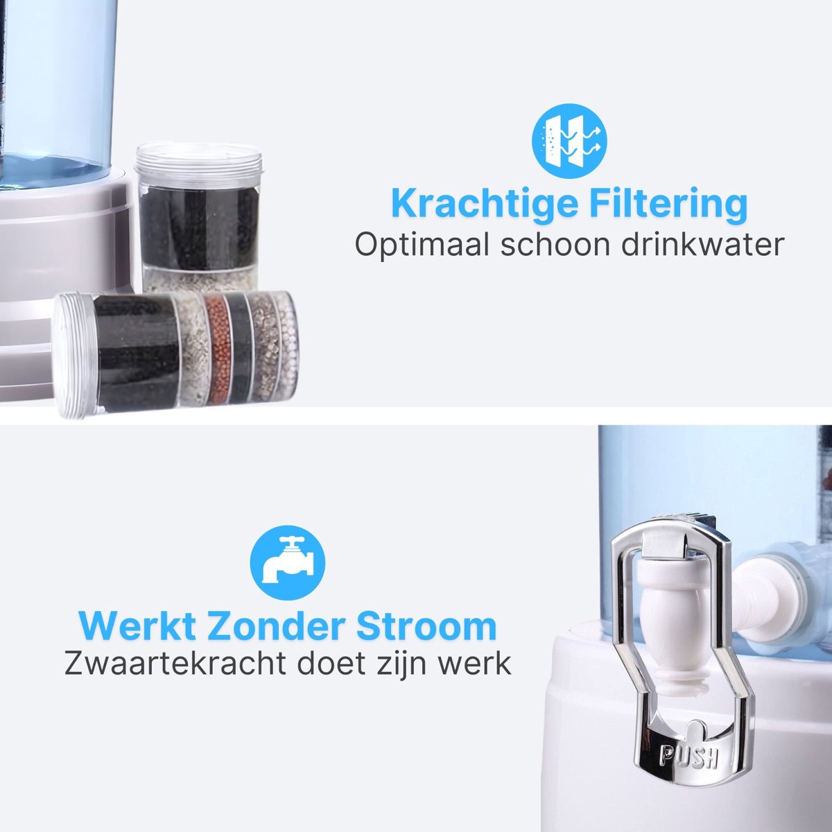 Elixer AquaVital™ 16L Alkalisch Waterzuiveringssysteem