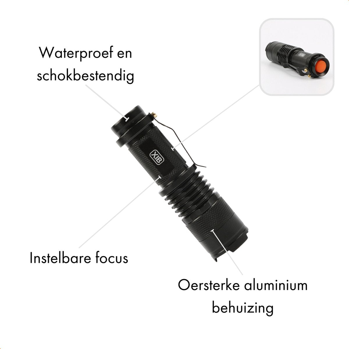 Sterke zaklamp (klein formaat)