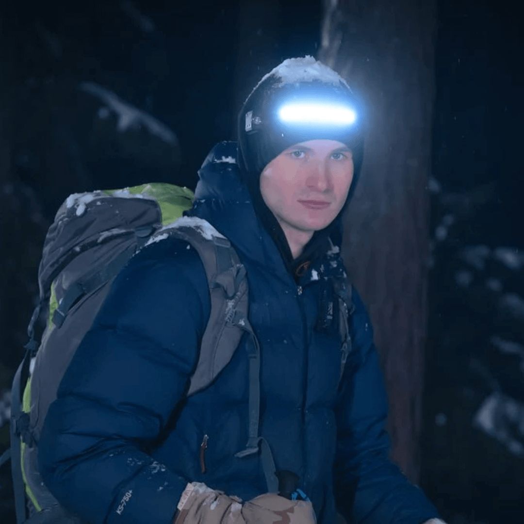Kratos Sensor Inductie Hoofdlamp - Optimale Verlichting voor Werk en Avontuur