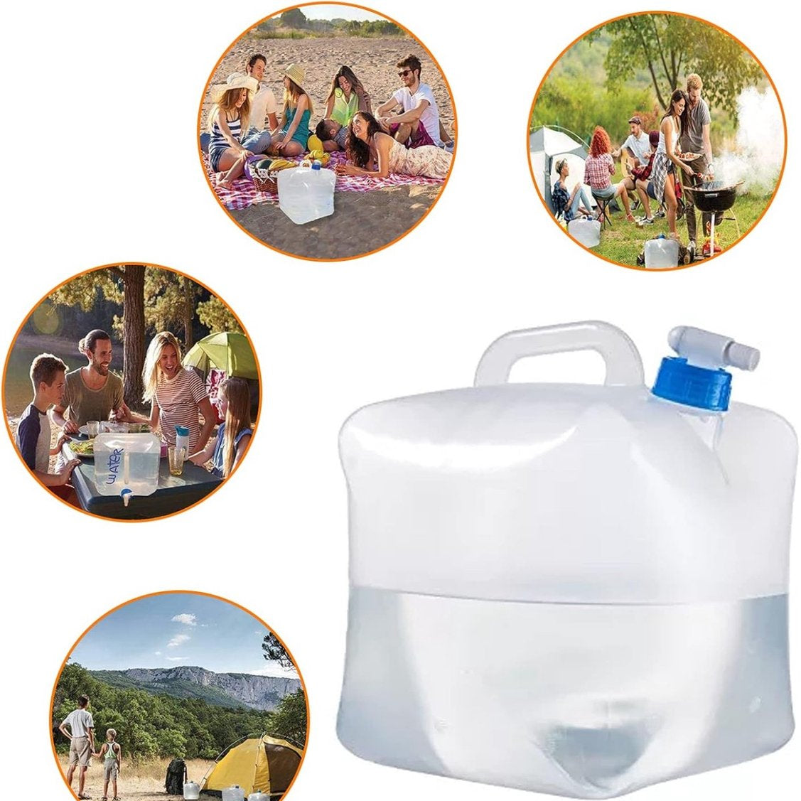 Opvouwbare Jerrycan 10L