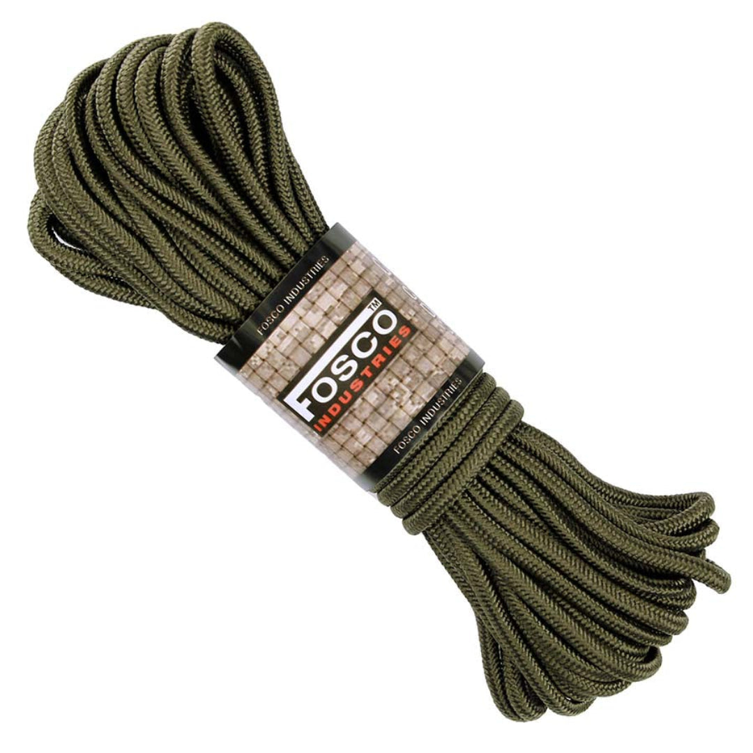 Fosco Paracord 15 meter 5mm Legergroen Touw