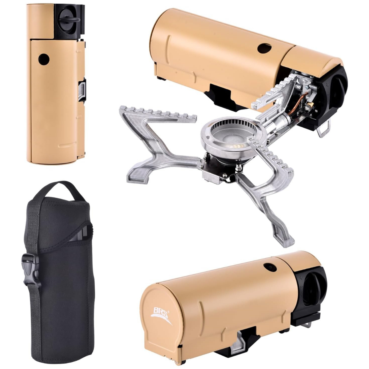 SurvivalPro Opvouwbare Campingkachel – Draagbaar Gasfornuis 2600W