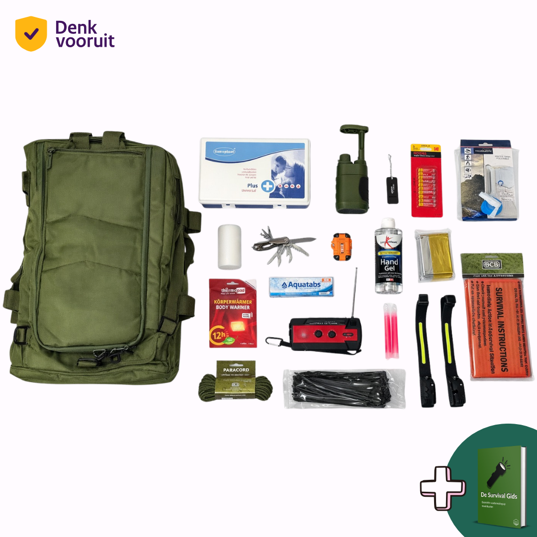 Noodpakket Premium (met Duffelbag)