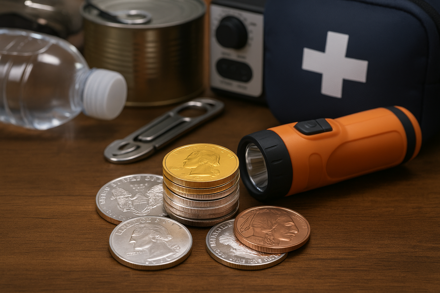 Edelmetalen in je noodvoorziening – waarde in tijden van onzekerheid