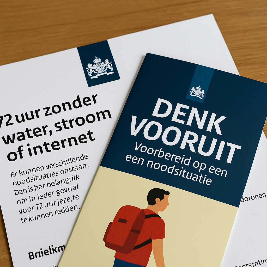 De overheid start campagne: bereid je voor op 72 uur zonder water, stroom of internet