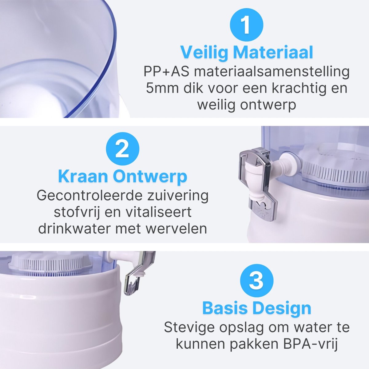 Elixer AquaVital™ 16L Alkalisch Waterzuiveringssysteem