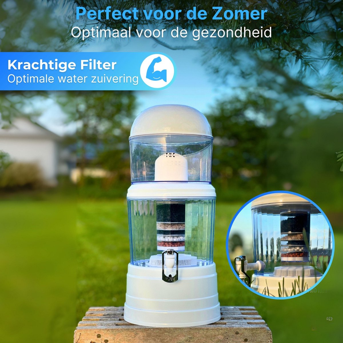 Elixer AquaVital™ 16L Alkalisch Waterzuiveringssysteem