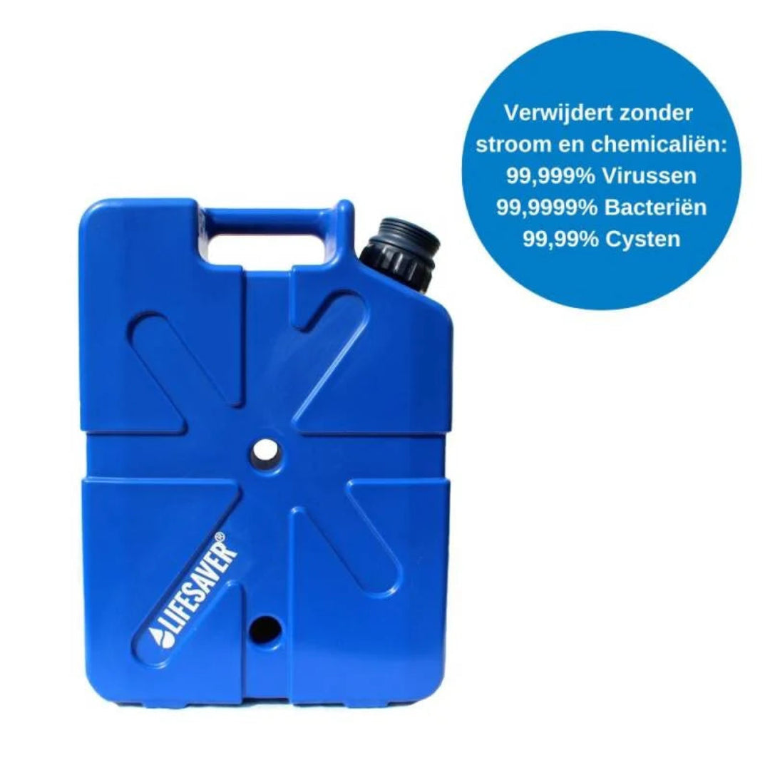 LifeSaver Jerrycan 20000L – Ultieme Wateroplossing voor Nood- en Outdoorgebruik