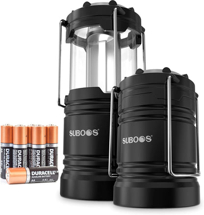 SUBOOS Tent verlichting Campinglantaarn - stroomuitval -  helderdere led-batterijlantaarn magnetische voet opvouwbare haak draagbare campinglamp orkaan noodgevallen binnen en buiten