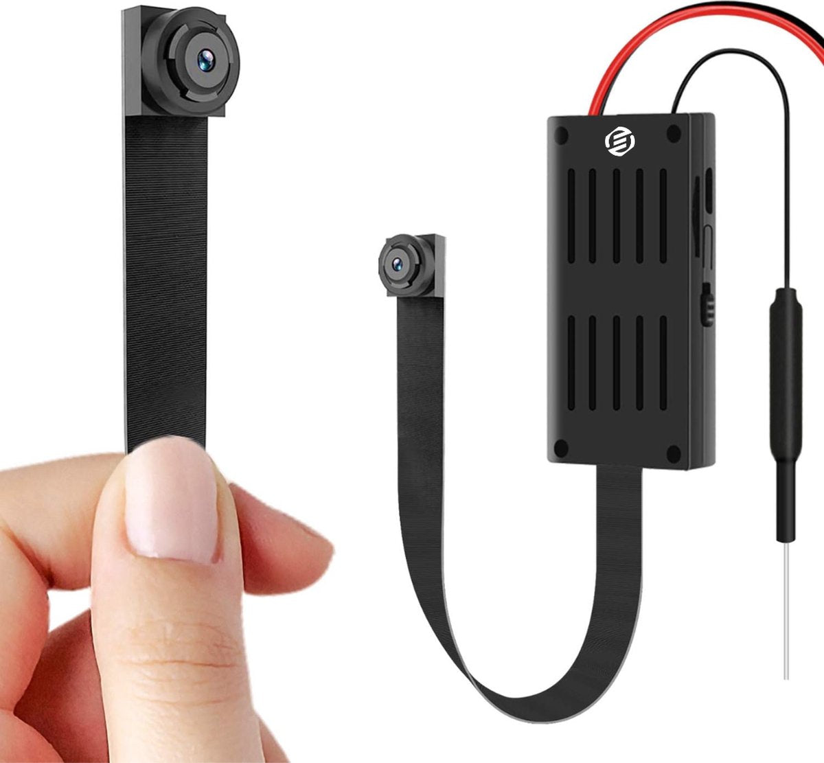 Equivera Mini 4K Spionagecamera – Onopvallende beveiliging met bewegingsdetectie & WiFi