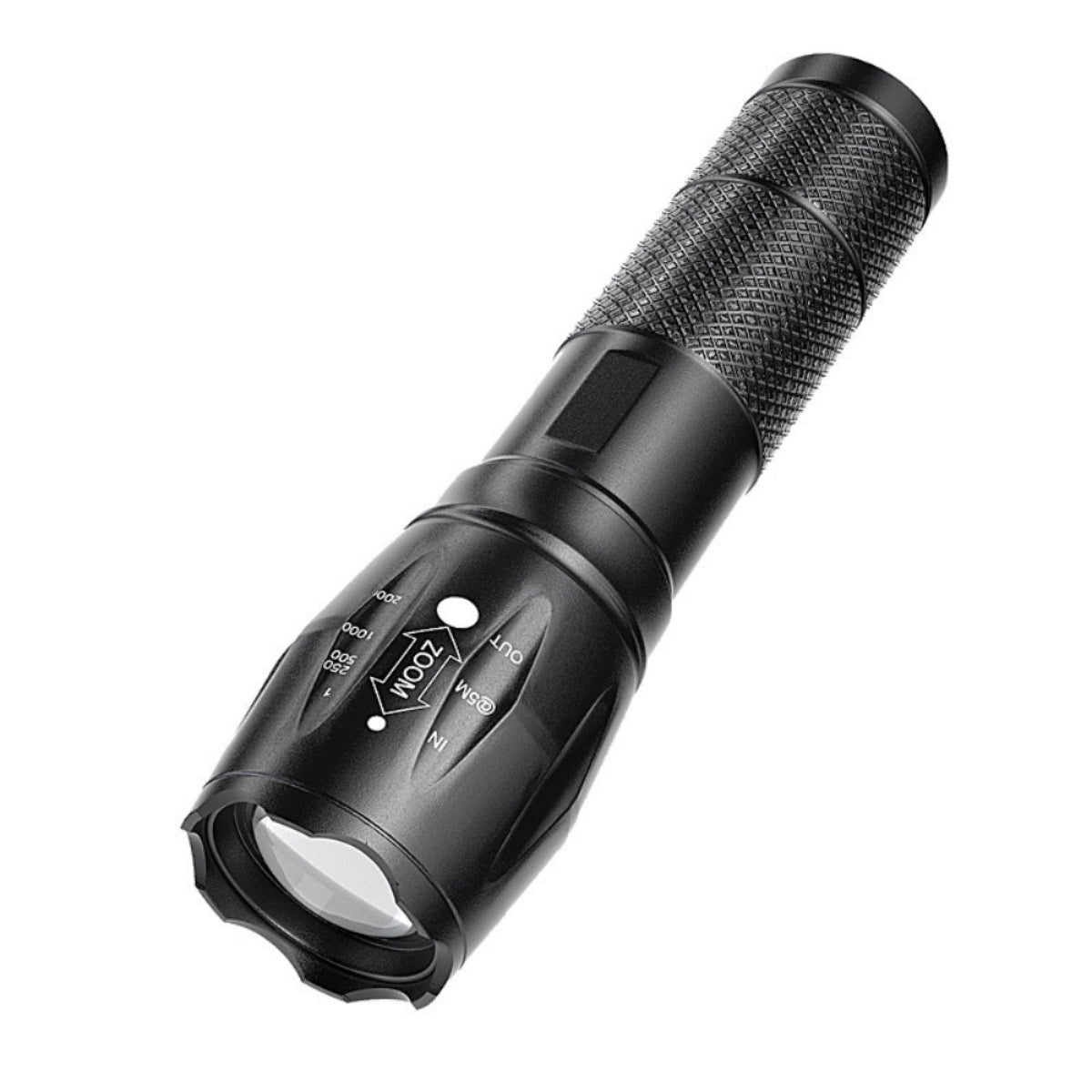 Krachtige 1000 Lumen LED Zaklamp - Waterdicht en Robuust voor Avontuur en Nood